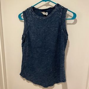 Universal Thread Navy Blue Crew Neck Tank Top